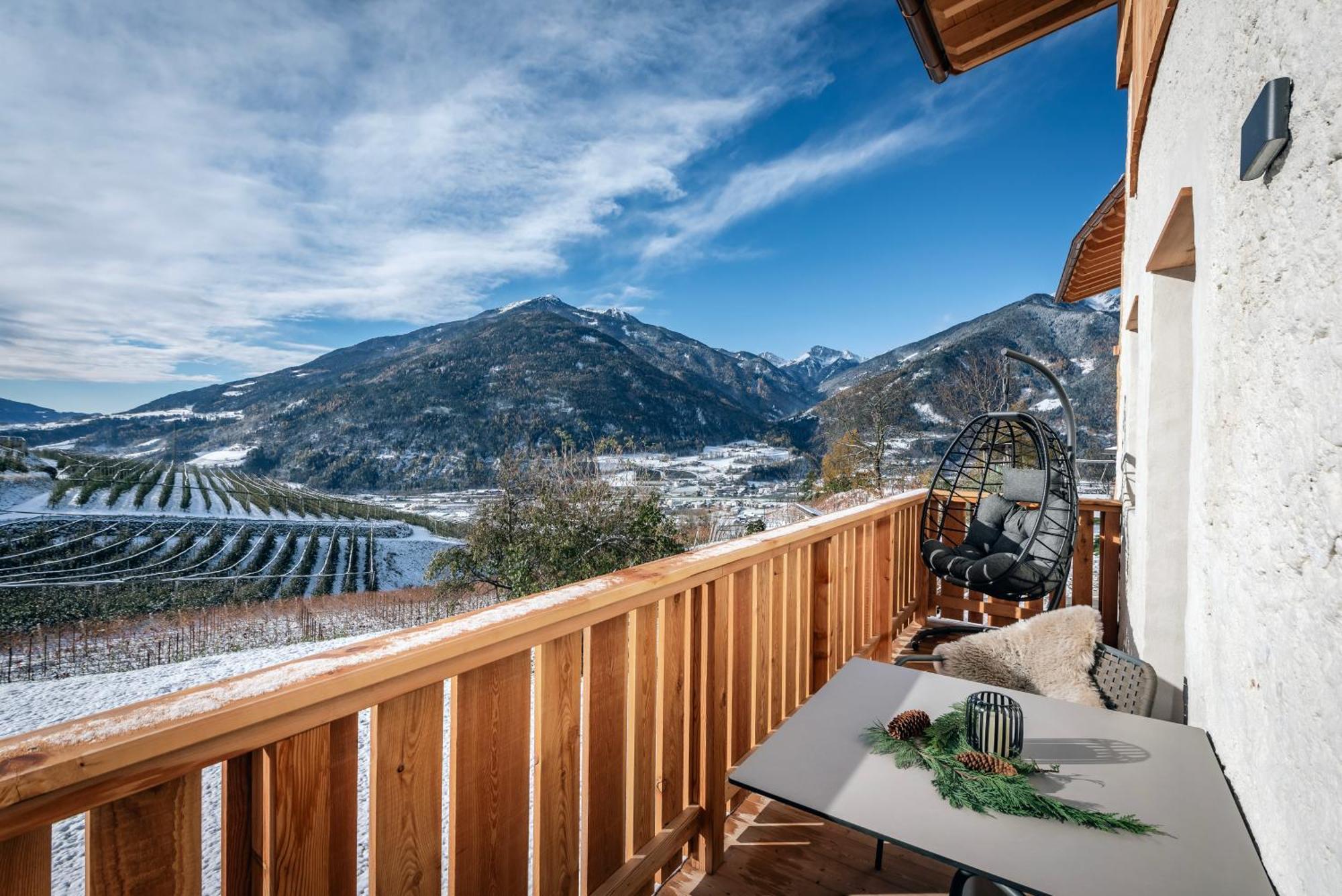 Trinnerhof- Hof Chalets Und Obsthof Mit Zimmer Natz-Schabs Bagian luar foto