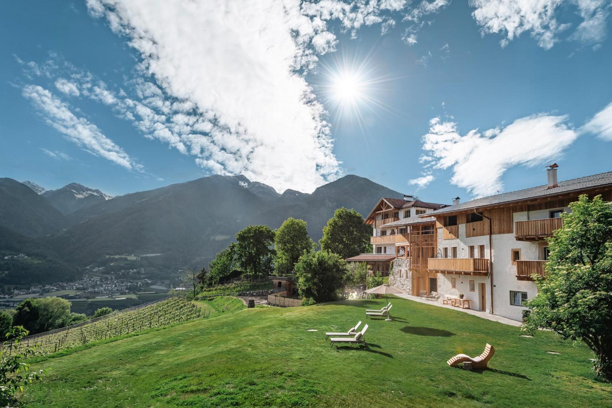 Trinnerhof- Hof Chalets Und Obsthof Mit Zimmer Natz-Schabs Bagian luar foto