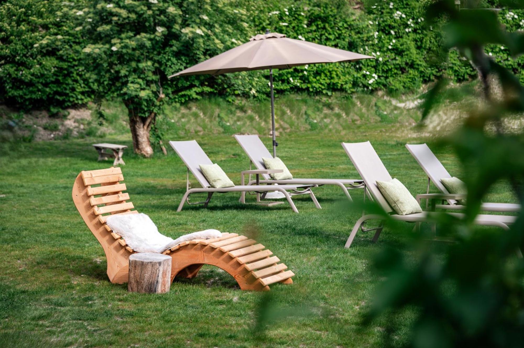 Trinnerhof- Hof Chalets Und Obsthof Mit Zimmer Natz-Schabs Bagian luar foto